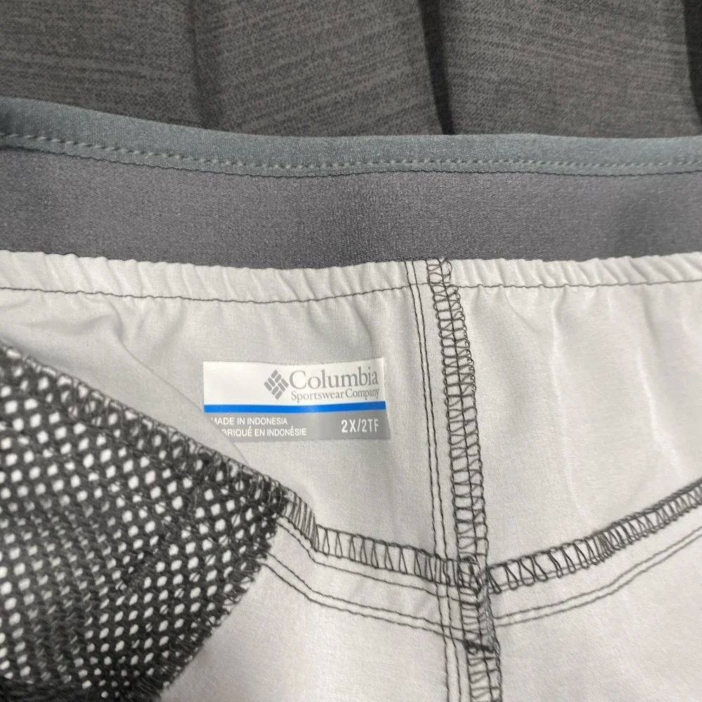 Columbia Shorts Mens 2XL Drawstring Quick Dry Stretch Swim Trunks‎ Polyester